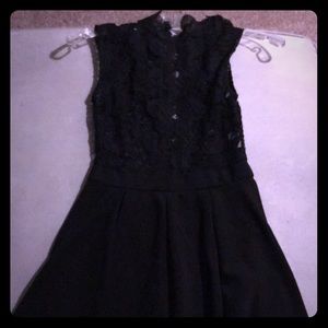 Black dressy romper